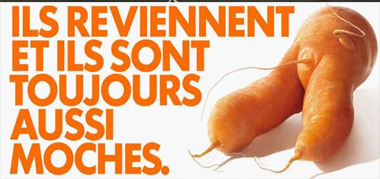 Intermarché milite contre le gaspillage alimentaire